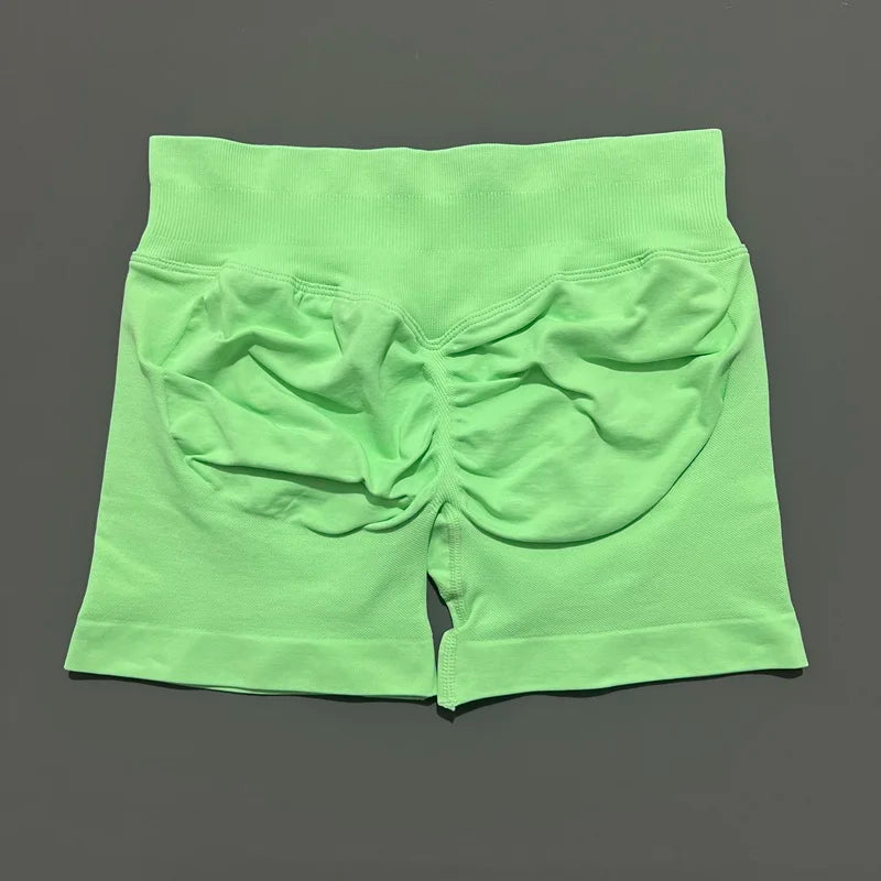 Impact Gym Shorts Women Sports Shorts Scrunch Butt Fitness Biker Short Workout Yoga Leggings Running Seamless Leggings
