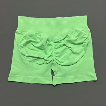 Impact Gym Shorts Women Sports Shorts Scrunch Butt Fitness Biker Short Workout Yoga Leggings Running Seamless Leggings