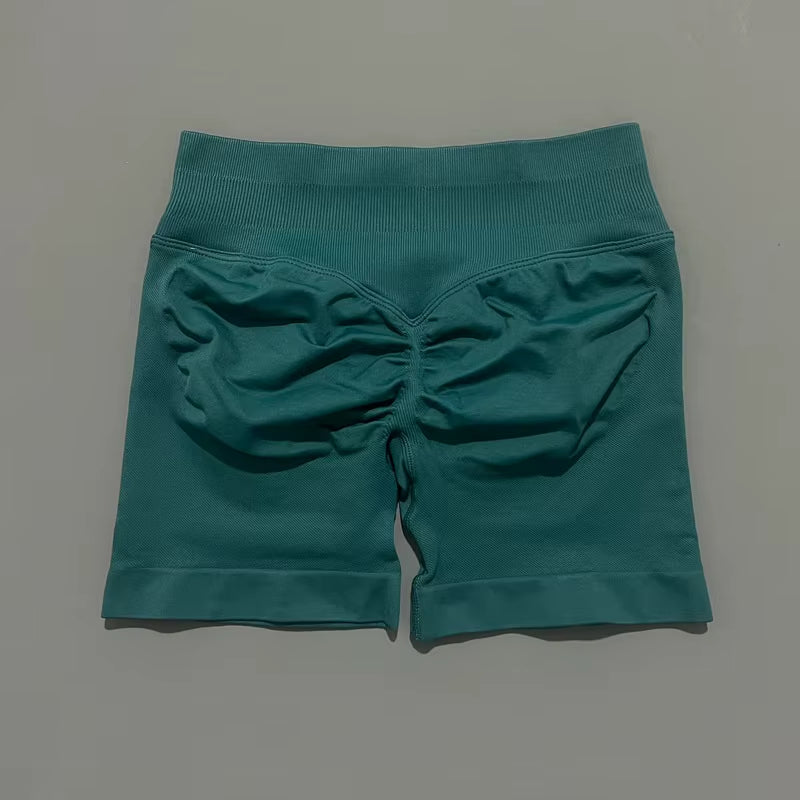 Impact Gym Shorts Women Sports Shorts Scrunch Butt Fitness Biker Short Workout Yoga Leggings Running Seamless Leggings